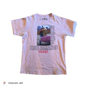 True romance tee shirt pink size L